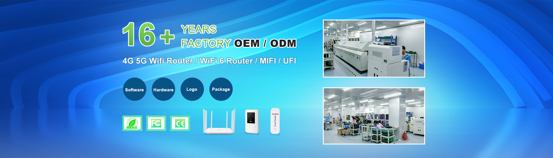 品質 WiFi LTEのルーター 工場