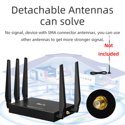 Vehicle Caravan Dual Band Lte Sim 4g Industrial Cellular Router Wifi Mobile CPE SMA