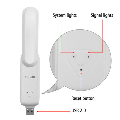 Indoor Wifi Range Extender With USB Port 300Mbps 802.11n Repeater