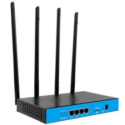 ROHS 1200Mbps WiFi Router 4 LAN Port Wireless Dual Band Router
