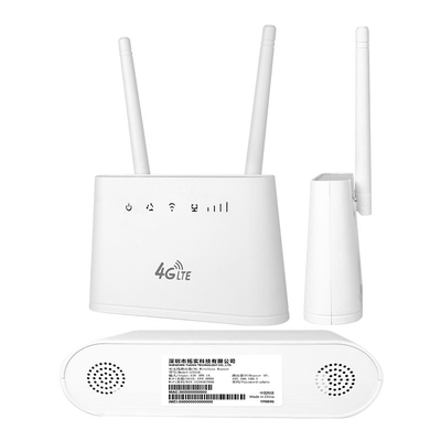 VOIP CPE Dual SIM Mobile 4G LTE Router 150Mbps 300Mbps With Battery