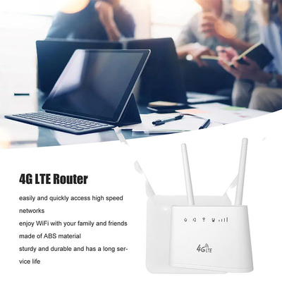 VOIP CPE Dual SIM Mobile 4G LTE Router 150Mbps 300Mbps With Battery