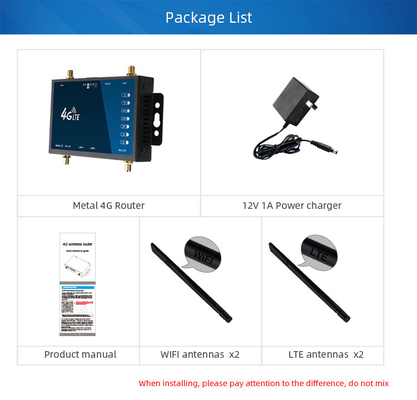 Mobile Hotspot Support Wireless 4G LTE Router WiFi CPE With SIM Card Slot Unlocked